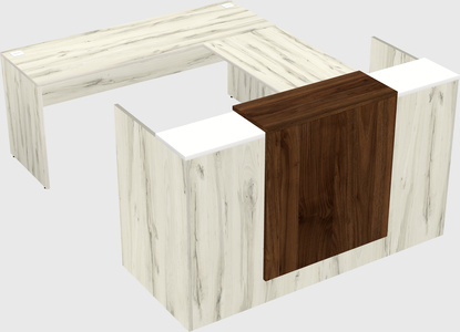 Modular reception desk