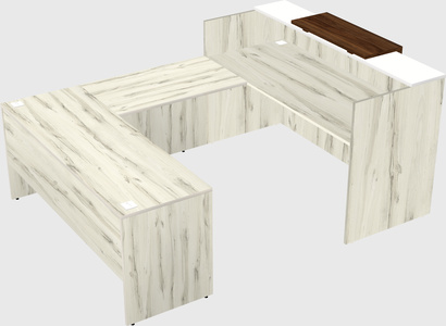 Modular reception desk
