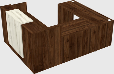 Modular reception desk
