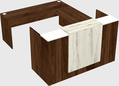 Modular reception desk