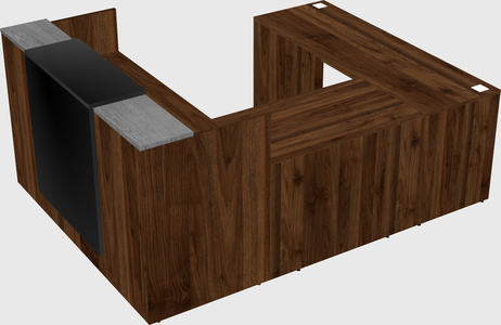 Modular reception desk