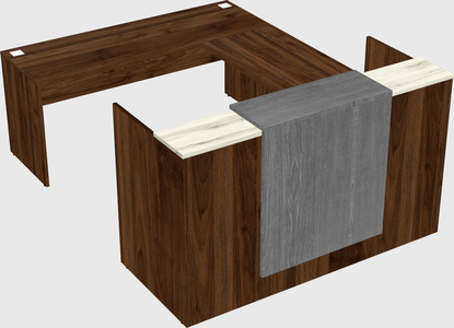 Modular reception desk