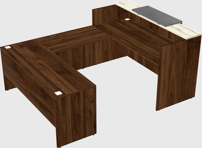 Modular reception desk