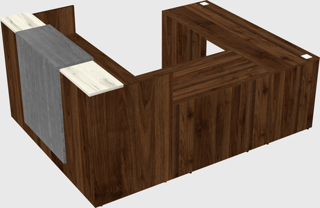 Modular reception desk