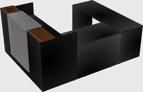 Modular reception desk