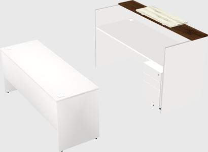 Modular reception desk
