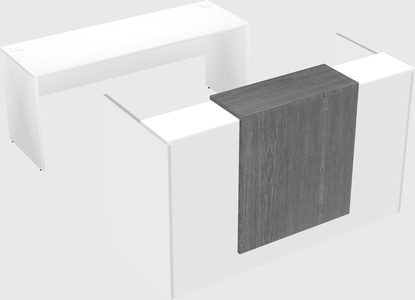 Modular reception desk
