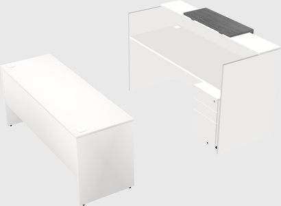 Modular reception desk