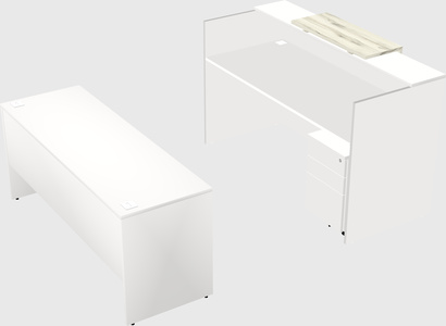 Modular reception desk