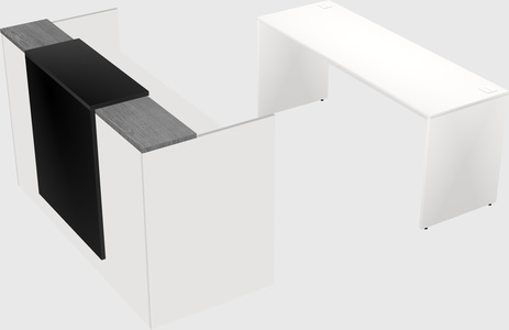 Modular reception desk