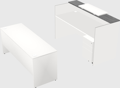 Modular reception desk
