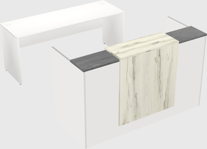 Modular reception desk