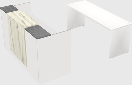 Modular reception desk