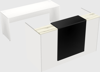 Modular reception desk