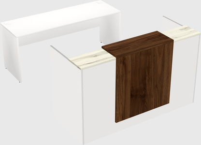 Modular reception desk