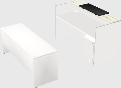 Modular reception desk