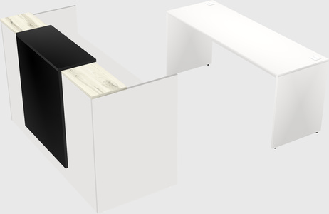 Modular reception desk
