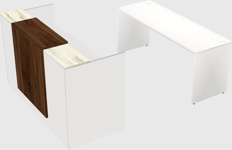 Modular reception desk