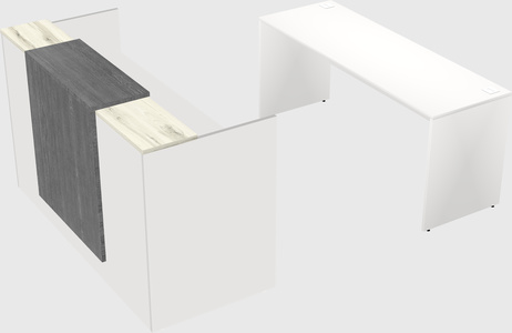 Modular reception desk