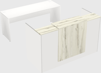 Modular reception desk
