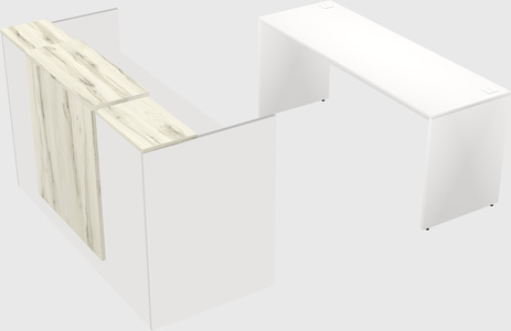 Modular reception desk