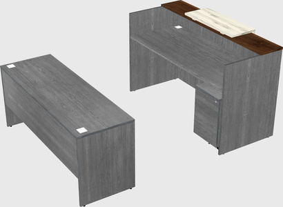 Modular reception desk