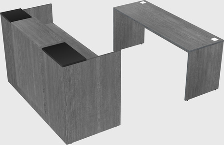 Comptoir d'accueil modulable