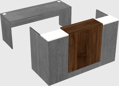 Modular reception desk
