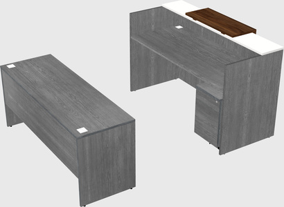 Modular reception desk