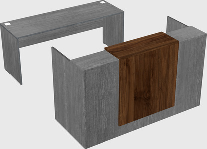 Modular reception desk
