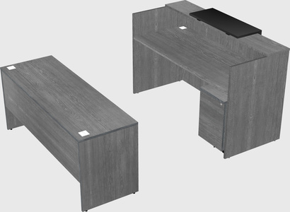 Modular reception desk