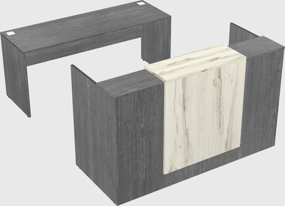 Modular reception desk