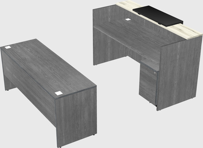Modular reception desk