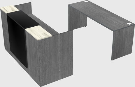 Modular reception desk