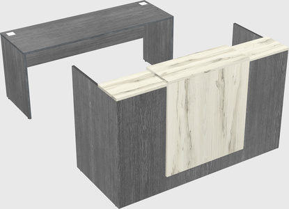 Modular reception desk