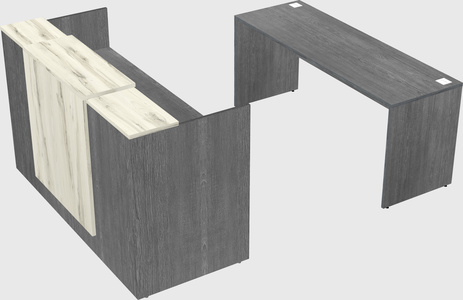 Modular reception desk