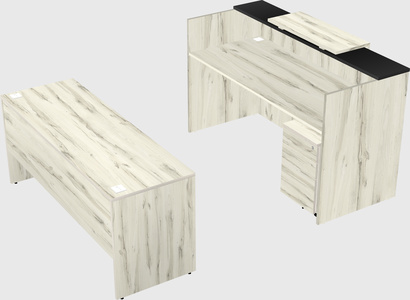 Modular reception desk
