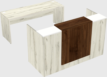 Modular reception desk