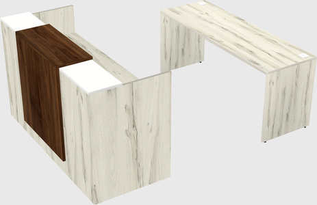 Modular reception desk