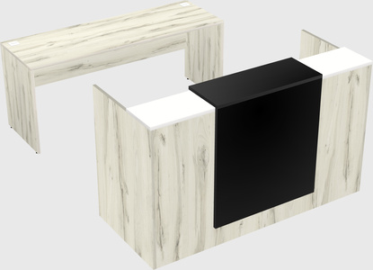 Modular reception desk