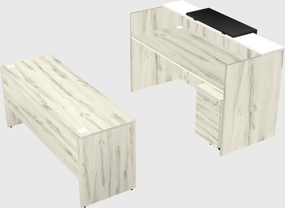 Modular reception desk