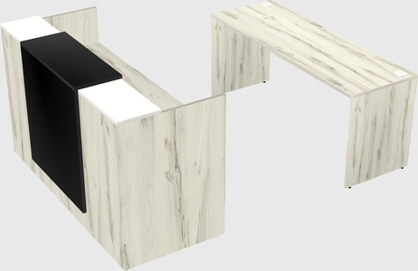 Modular reception desk