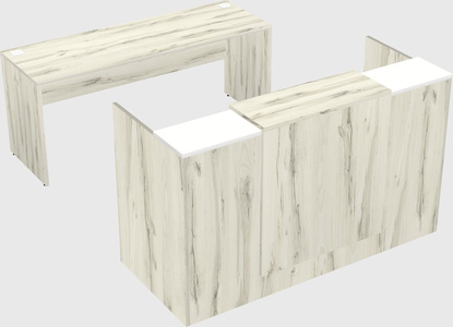 Modular reception desk
