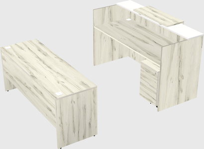 Modular reception desk