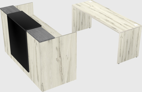 Modular reception desk