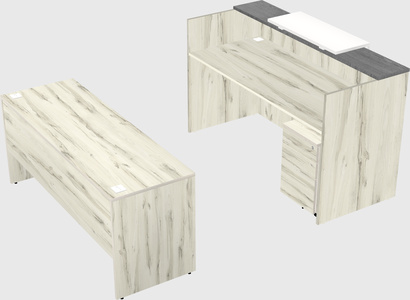 Modular reception desk