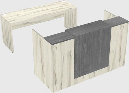 Modular reception desk
