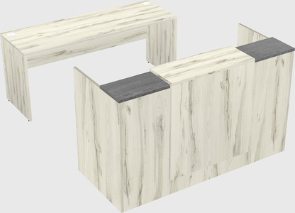 Modular reception desk
