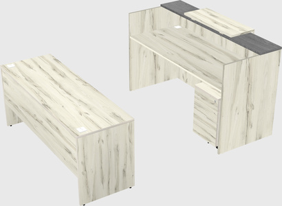 Modular reception desk