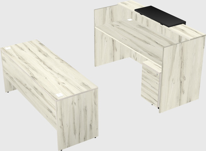 Modular reception desk